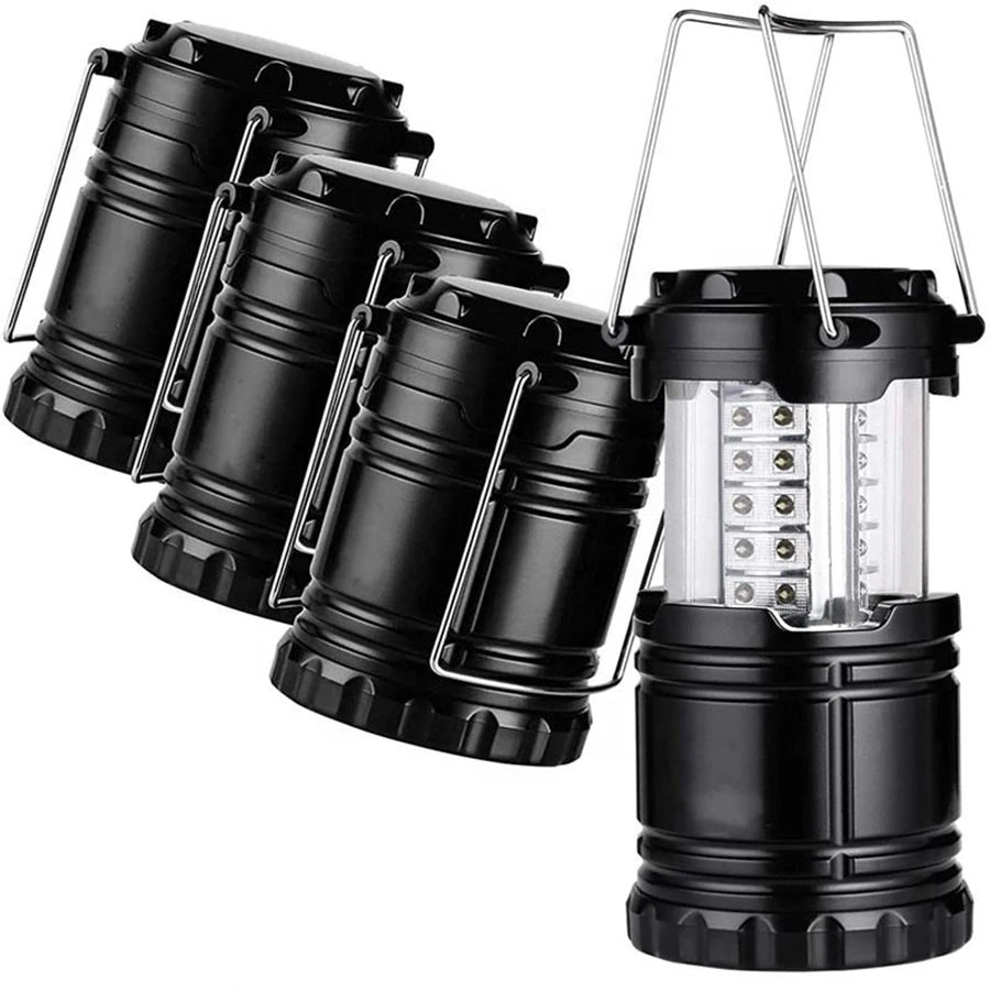 Factory Cheap 30led 145 Lumens Super Bright Hanging Portable Telescopic Led Camping Lantern Powered by AA Battery