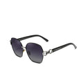 KINGSEVEN 2022 Vintage Butterfly Square Sunglasses for Women Retro Double Ring Design UV400 Gradient New Brand Sun Glasses 7898