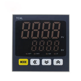 SLYB 220V Digital PID Thermostat Temperature Controller for Incubator TC4L-R1TC PT100 Input Relay/SSR Output Oven Plastic 1 Year