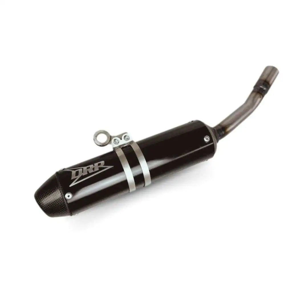 DRP Black Silencer with Carbon End Cap for FANTIC 125 XX 22-25 Pipe Fittings Product