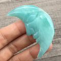 Diy Natural Cherry Blossom Flower Agate Moon Face Crystal Crystals Moon