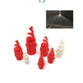 Buy Now Plastic PTFE PP Ceramic Spiral Sprinkler Full Cone Jet Nozzle