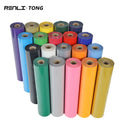Renlitong Original Factory Htv Flex Iron on PVC Glossy with Sticky Heat Transfer Vinyl Sticker for Textiles & Printing