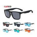 2023 High Quality Sunglasses Fashion Uv400 Polarized Sunglasses Men Luxury Brand Cycling Sport Sunglasses Men Square Sun Glasses