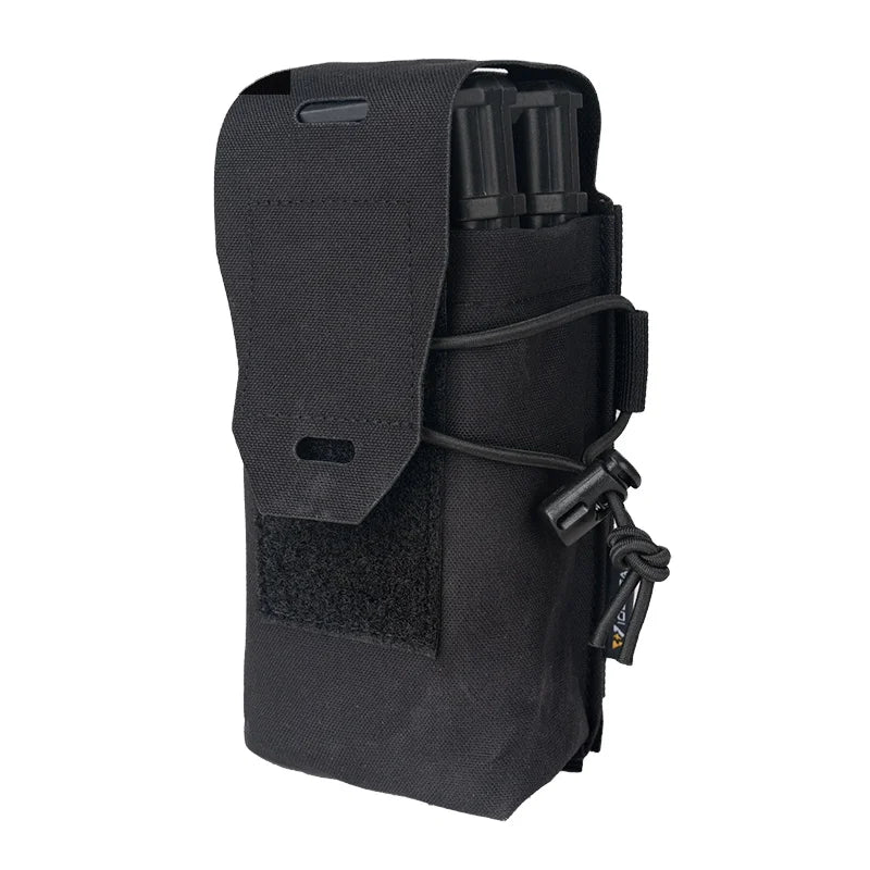 IDOGEAR Tactical Double 5.56 Mag Pouch MOLLE Pouch Tactical Magazine Pouch for 5.56mm Mags