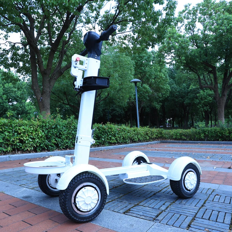4 Wheel Golf Cart Price 60v Lithium Battery 30km Single Person Carts Mini Golf Carts Electric