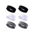 Sports Headbands for Women/Men Elastic Yoga Head Bands Workout Sweatbands Non Slip Exercise Hairbands for Running Gym
