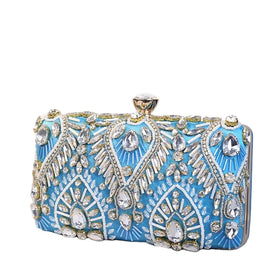 Women Evening Bag Party Banquet Glitter Bag for Women Girls Wedding Clutches Handbag Chain Shoulder Bag