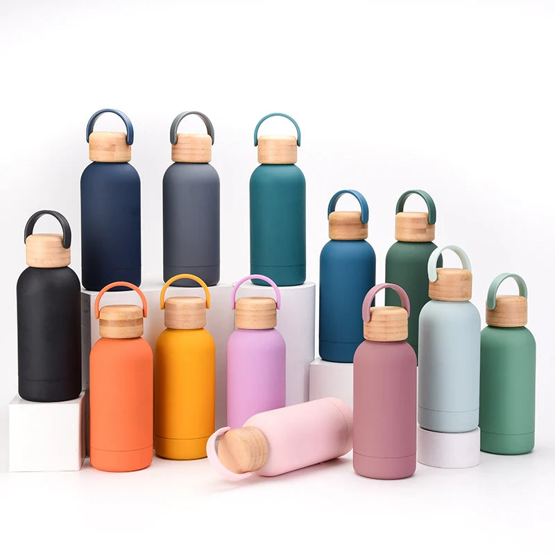 Wholesale 500ml Portable Double-Walled Stainless Steel Sports Bottle Custom Logo Vacuum Insulated to Keep Hot or Cold