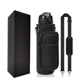 32oz/1L  Water Bottle with Storage Sleeve Camo Insulated with Carry Strap and Cellphone Holder