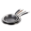 Top Sale Guaranteed Quality Modern Stainless Steel Non-stick Frying Pan with Silicone Pad Handle for Gas and Induction Cookers