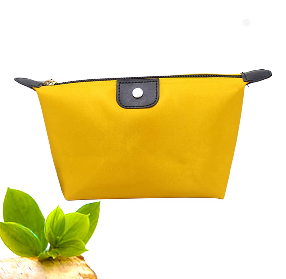 Wholesale Toiletries Kit Clutch Cosmetic Bag Portable Women's Travel Makeup Organizer Pouch Dumplings Cosmetics Gift Storage Bag