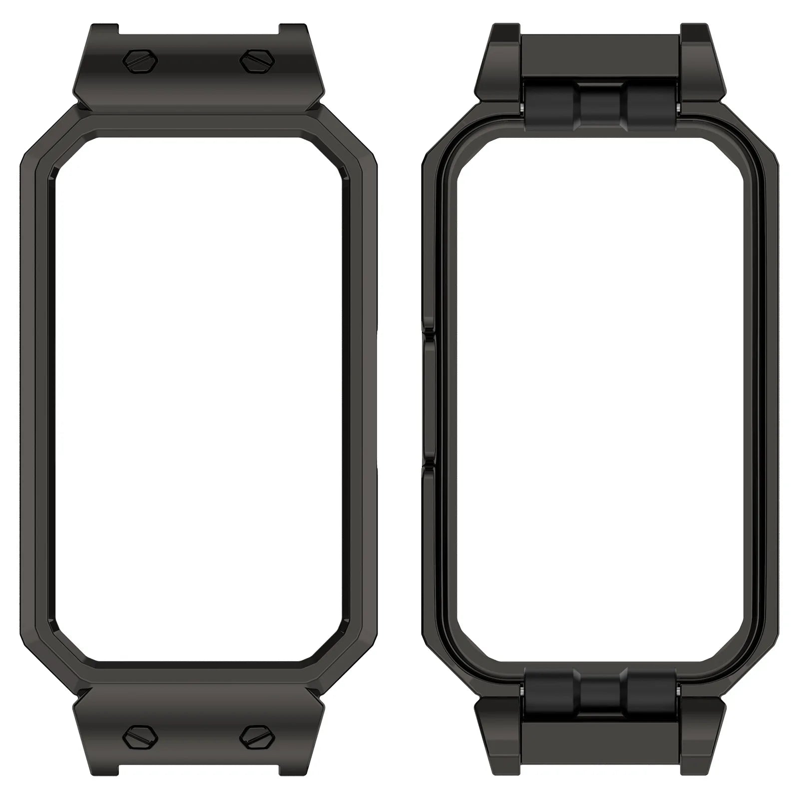 Latest 2025 12mmm Smartwatch Metal Bumper Frame for Huawei Band 10 Metal Waterproof Shockproof Case Cover