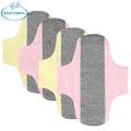 Babyshow Women's Reusable Soft Cotton Panty Liner Feminine Feminine Sanitary Menstrual Pads Breathable Maternity Period Pads