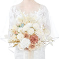 Everlasting Love Romantic Quality Cloth Artificial Flowers Wedding Bridal Bouquet Flower Bouquet