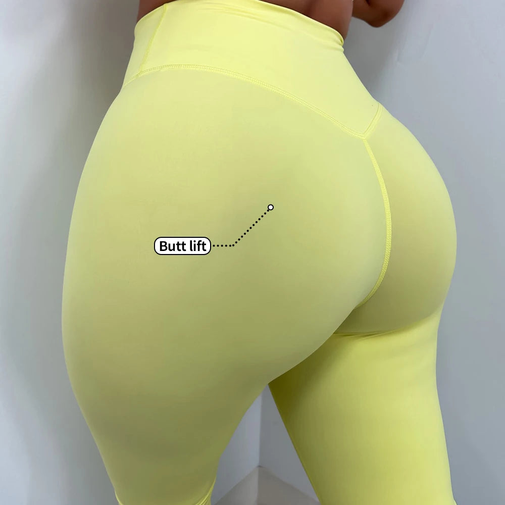 Custom Active Wear Factory Butt Lifting Push up Yoga Pants Gym Sport Workout Women Fitness Tummy Control Yoga Leggings