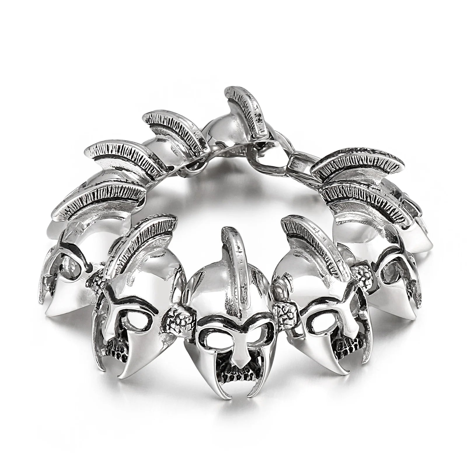 KALEN Superman Punk Link Bracelet Personal Man Charm Bracelet Friendship Jewelry