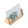 Customizable Size U-Shape Wooden Bottom Acrylic Picture Frame