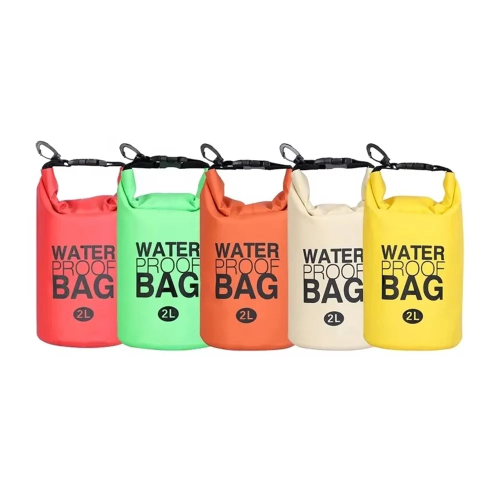SINOTOP 500D PVC Tarpaulin 2L Activity Roll Top Ocean Pack for Surfing Outdoor Waterproof Dry Bag