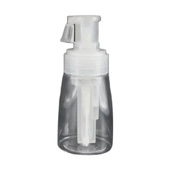 140ml Empty Plastic Hair Powder Bottles Silver Dryed Powder Bottle Dry Shampoo Powder Bottle