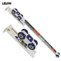 Two-way Sliding Door Hardware Kit Buffer Damper Set Screws Pulley Bumper Roller System Hanging Wheels Hanging Track