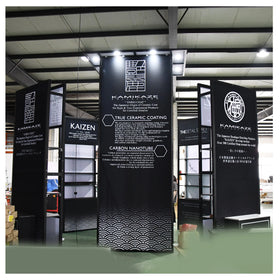 TANFU TF-J-20231121 Event Trade Show Exhibition Booth Aluminum Customizable Size Trade Show Equipment Display Stand