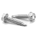 #8 #10 #12 #14 DIN7504 Stainless Steel 410 Hex Washer Head Self Drilling Tek Sheet Metal Screws