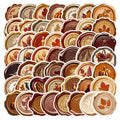 50Pcs Creative Autumn Sealing Wax Graffiti Stickers for Book Envelope Decor Wax Seal Sticker