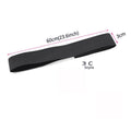 Adjustable 3 cm Printed Logo Elastic Band for Wigs Edge Band with Elastic Slayer Customizable Printed Webbing