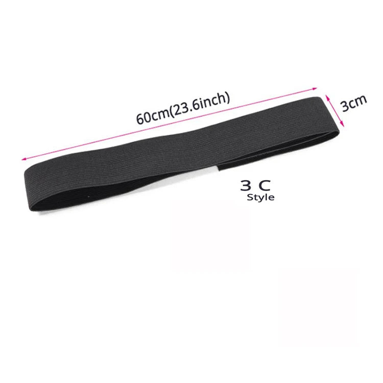 Adjustable 3 cm Printed Logo Elastic Band for Wigs Edge Band with Elastic Slayer Customizable Printed Webbing