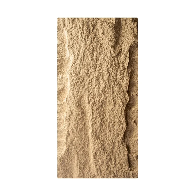 Lightweight PU Stone Skin Big Slab Quartz Waterproof Interior Exterior Walls Decorative Panel for Kitchen Floor Application