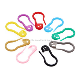 Large 28mm Pear Bulb Shaped Plastic Locking Stitch Marker for Hand Sewing Needlework and Knitting Accessories