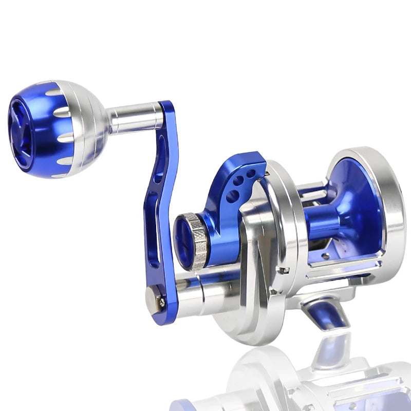 New Design Saltwater Jigging Fishing Reel Slow Jig Rod and Reel Left Hand Casting Jig Big Game Fishing Reels