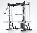 SK Hot High Quality Fitness Gym Equipment Multifunction Gym Strength Smith Machine Squat Half Power Rack MegaBDM