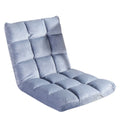 Adjustable Folding Chair Cushion Seat With Back Support for Kids Adult Great for Gaming Reading Floor Sofa Lazy