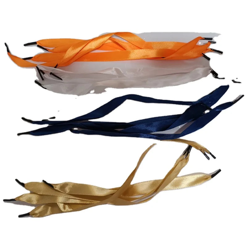 2025 New Satin Ribbon Shopping Bag Handle Gift Bag Handles With Tips
