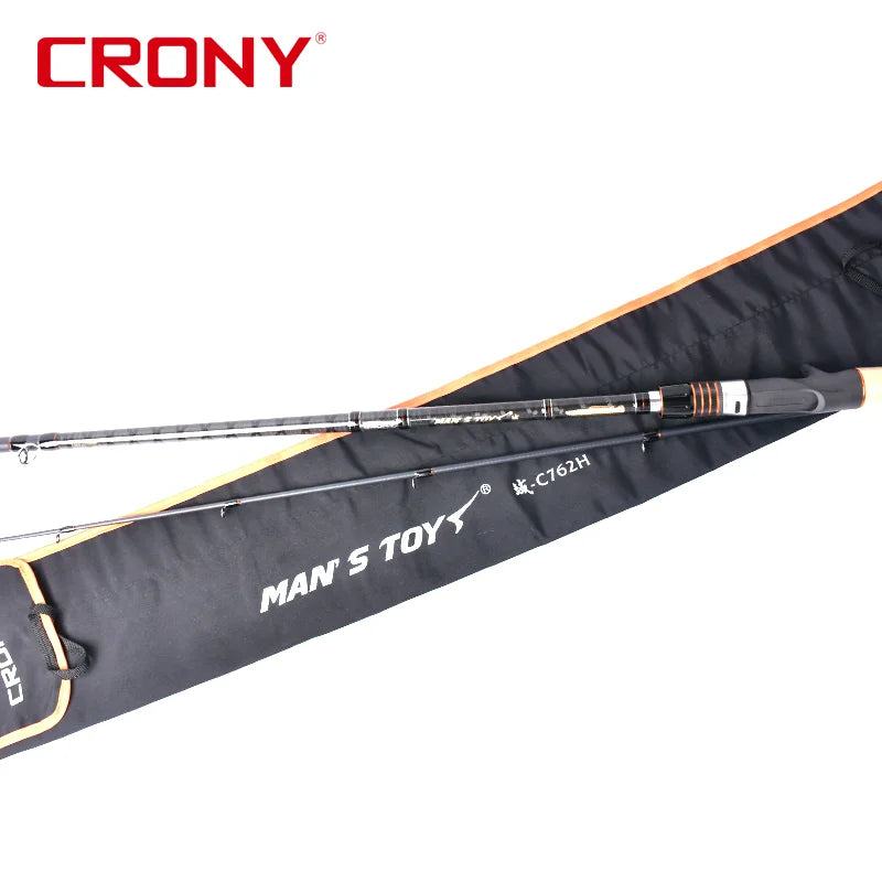 CRONY Fuji O Strong Rod Fishing Tip Dia FUJI Guide FUJI Reel Seat Fishing Rods for Snakehead Catfish 2 Section 2.5MM Hard Lake