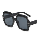 Trendy Vintage Oversized Chunky Women Sunglasses Fashionable Designer Big Frame Shades