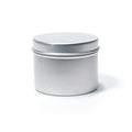 60g/60ml/2oz Silver Aluminum Jar Tin Lid Empty Vessel for Chewing Gum Bread Food Candle Tea Candies Chocolates Cookies Snacks