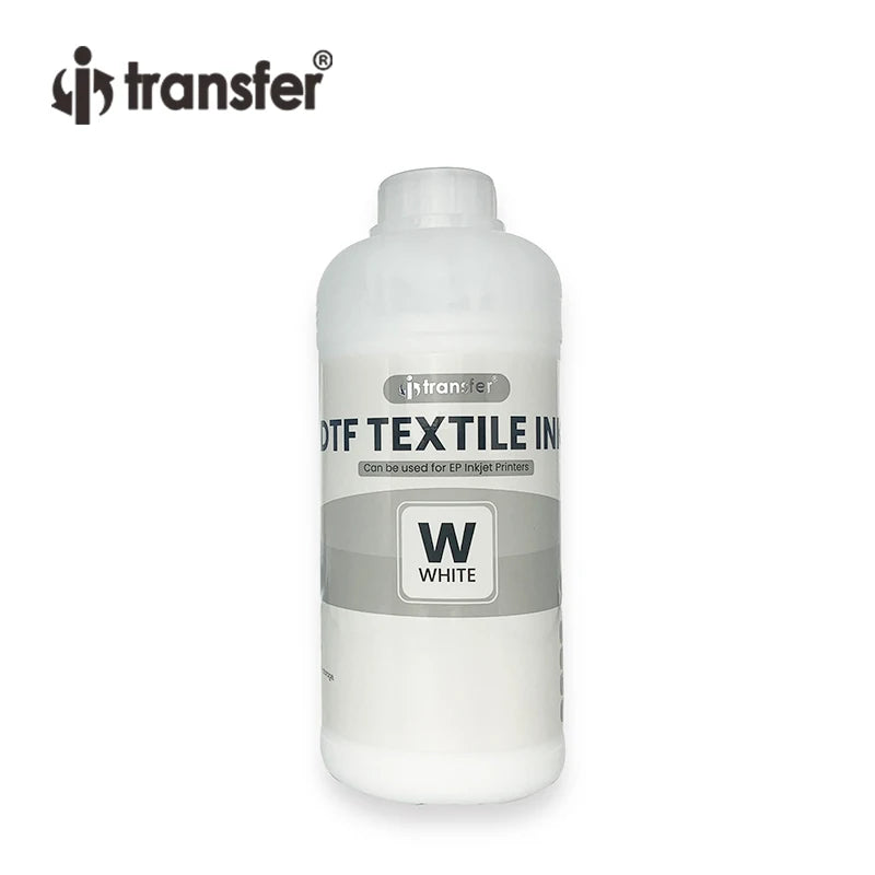 Pigment Textiles Transfer Ink DTF CMYK White Color Water Based Ink L1800 L805 C/M/Y/K & White Factory for L1800/L805 I-transfer