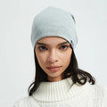 Silver-Cotton EMF Protection Beanie - Anti-Radiation Knit Hat for Daily Head Defense