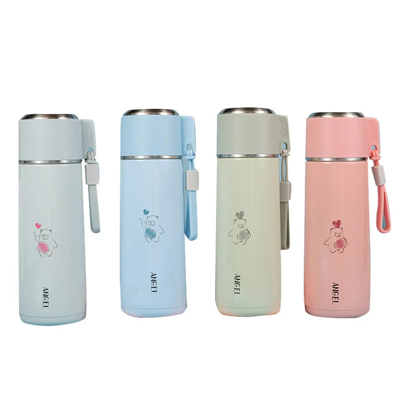 Madou New Arrival Princess-Styled Stainless Steel Vacuum Insulated Mini Water Bottles for Children Promotional Lids Packaging