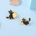 Factory Price Cute Fashion Cat Design Soft Enamel Pin Badge for Lapel Decoration Offset Silk Screen & Digital Printing