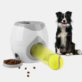 USMILEPET Intelligent Automatic Dog Tennis Food Reward Machine Eco-Friendly Interactive Plastic Pet Toy for Training Prevents