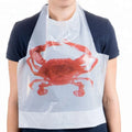 Cheap Price Guangzhou Seafood HDPE Apron Disposable Waterproof  Apron Plastic Adult Bib for Restaurant