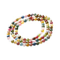 DIY Round Beads Mixed Rainbow Colorful Wholesale Natural Gemstone Tourmaline Bracelets