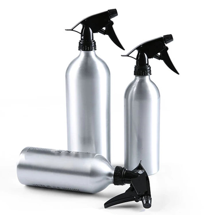 Trigger Mist Sprayer Empty Refillable Custom Printing Cosmetic Spray 200ml Aluminum Bottle With Trigger Sprayer