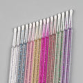 Crystal Disposable Micro Lash Brush Swab Applicator Lash Extension Brushes Mascara Applicator Wand Lash Eyebrow Brush Microbrush