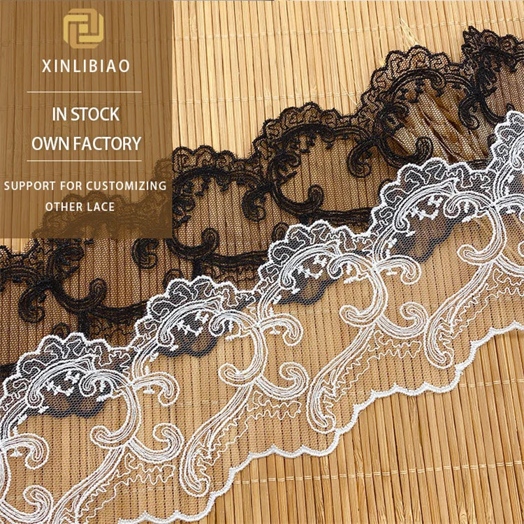 Water-soluble Mesh Lace Home Soft Decoration Pajamas Accessories Transparent Mesh Lace Clothing Accessories Water-soluble Mesh l