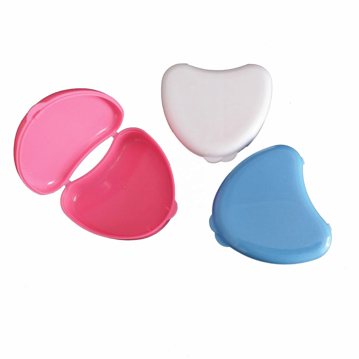 Colorful Plastic Food Grade Cute Dental Teeth Storage Denture Box Aligner Retainer Case MegaBDM